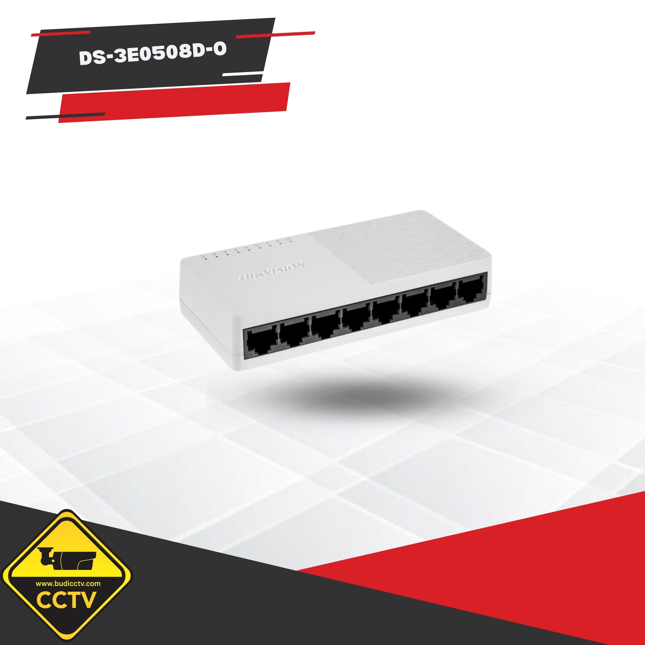 SWITCH GIGABIT 8 PORT DS-3E0508D-O