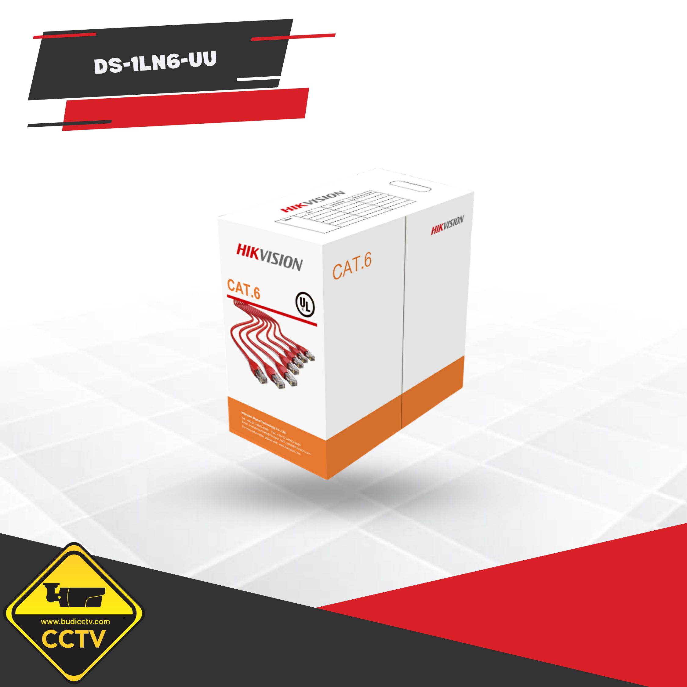 KABEL HIKVISION UTP CAT 6 (ORANGE)
