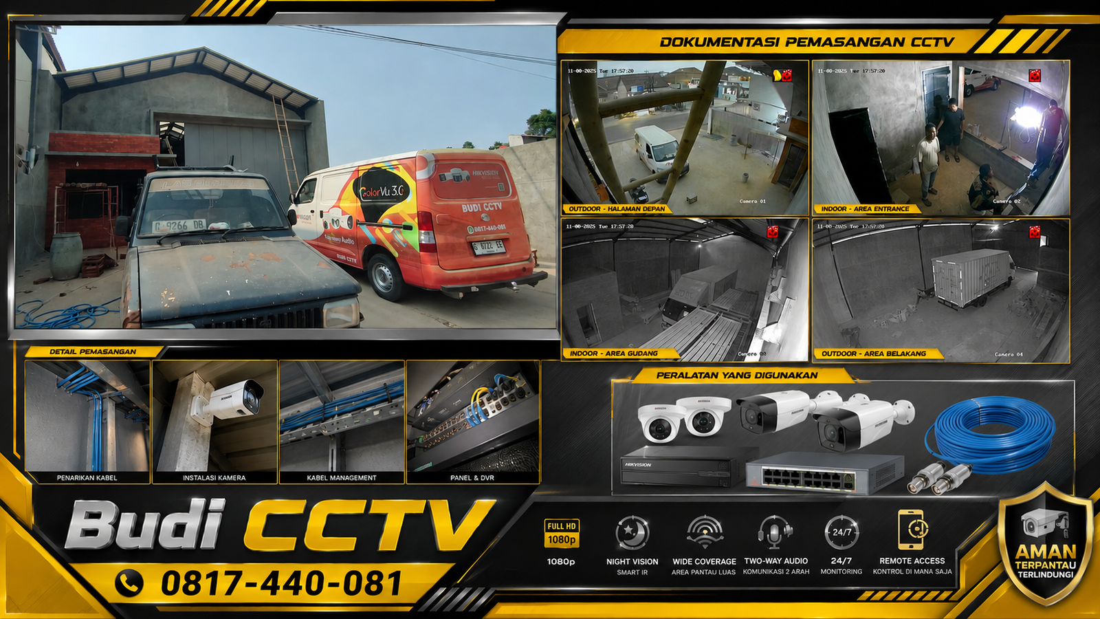 Pemasangan CCTV Hikvision Tegal, Edukasi Pengguna